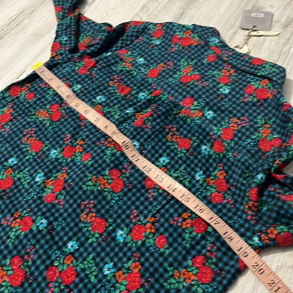 Matilda Jane Fa La La Floral Gingham Dress NWT Small - Picture 8 of 10